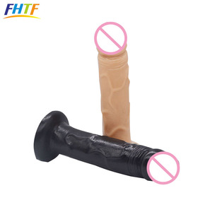 Women <strong>Lesbian</strong> Sex Toys <strong>Strap</strong> on Harness Compatible Realistic Dildo for Beginners - Product Image 4