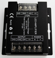 HOION DC12-24V 3CH*10A 30A PWM Led Tekrarlayıcı Yüksek Güçlü RGB CCT 3CH Led Amplifikatör
