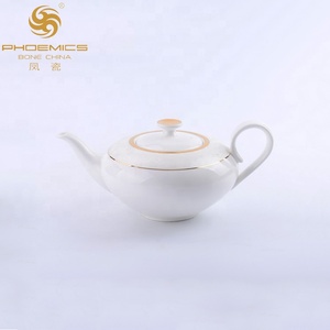 Đồ Dùng Nhà Hàng Khách Sạn Sành Sứ Kiểu Xương Mới Sang Trọng Chất Lượng Cao Đồ Ăn Đám Cưới Bộ Đồ Ăn Đường Viền Vàng - Product Image 3