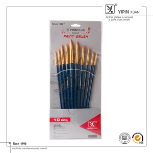 Giorgione Wholesale Art Crafts Wooden <strong>Long</strong> <strong>Handle</strong> Watercolor <strong>Brush</strong> Pen Set in <strong>Paint</strong> <strong>Brush</strong> - Product Image 3