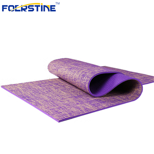 Best Sell Equipment Pvc Jute Yoga Mat - Product Image 1