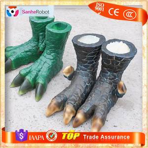 Marionnettes de <span class=keywords><strong>dinosaure</strong></span> réaliste grandeur nature <span class=keywords><strong>Jurassic</strong></span> <span class=keywords><strong>World</strong></span> Velociraptor pour défilés et interactions en vente - Product Image 4