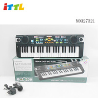 Multi Functional Magic Musical Instruments 34 Keyboards Kids Learning Electronic Piano Toy With Music Stand