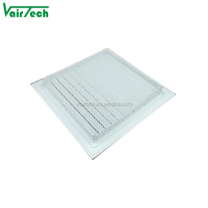 מזגן דקורטיבי מתכת קיר להחזיר אוויר vent גריל אלומיניום תריסים גג - Product Image 2
