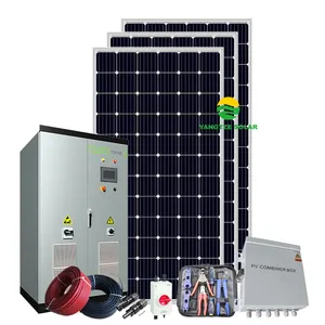 양쯔강 상업 1000 kwh 태양 광 시스템 1000kw