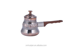 Hot Sale <strong>Ceramic</strong> Metal Coffee Warmer Set Office Suitable <strong>Kettle</strong> and Pot Stocked for Adults - Product Image 2