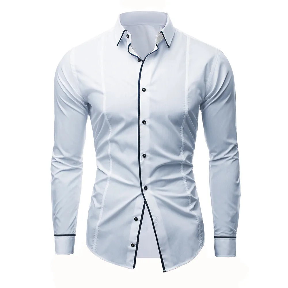 Custom Design Printed Men's Dress Shirt