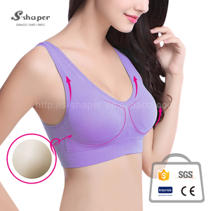 S-SHAPER Coloré Gym Actif Yoga Porter Soutien-Gorge de Sport Sexy - Product Image 6