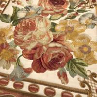 Tissu en velours brodé de luxe au design marocain, prix au mètre pour canapé