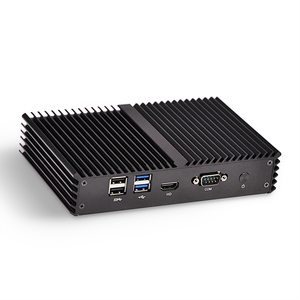 QOTOM 4 LAN มินิพีซี รุ่น Q350G4Y-S06 พร้อมโปรเซสเซอร์ Core I5 และการเชื่อมต่อ Gigabit NIC 4 พอร์ต รองรับ AES-NI, Serial, มินิพีซีแบบไร้พัดลม - Product Image 4