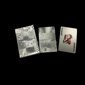 Gran <span class=keywords><strong>idea</strong></span> de regalo euro 500 ninguna costumbre mínimo Gold foil tarjetas de juego - Product Image 6