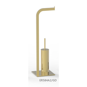 Porte-rouleau de papier hygiénique en forme de béquille en laiton à la mode - Product Image 4