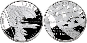 Moneda de <span class=keywords><strong>Plata</strong></span> 999 de Alta Calidad <span class=keywords><strong>con</strong></span> Diseño de Animal 3D Grabado y Tallado en <span class=keywords><strong>Cobre</strong></span> Plateado - Product Image 6
