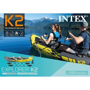 <span class=keywords><strong>Intex</strong></span> <span class=keywords><strong>Kayak</strong></span> inflable <span class=keywords><strong>k2</strong></span> y 2 remos 312x91 cm x 51 68307NP modelo variabe - Product Image 6