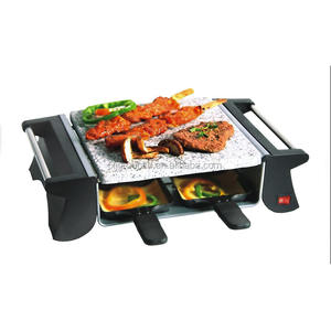 Spatules <span class=keywords><strong>en</strong></span> <span class=keywords><strong>bois</strong></span> Grillades et <span class=keywords><strong>raclette</strong></span> <span class=keywords><strong>en</strong></span> option XJ-7K126 avec plaque de cuisson antiadhésive - Product Image 3