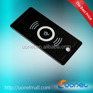 Banque d'alimentation sans fil 5V QI 6000mAh pour <span class=keywords><strong>Nokia</strong></span> Lumia 920/<span class=keywords><strong>820</strong></span> Nexus 4/5 iPhone 4/4S Samsung Galaxy S3/Note 2 prise ue noire - Product Image 3
