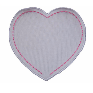 Parche bordado en blanco liso personalizado al por mayor - Product Image 2