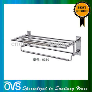 In <span class=keywords><strong>Acciaio</strong></span> inox A Parete Bagno Portasciugamani - Product Image 2