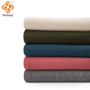 Tissu côtelé extensible en <span class=keywords><strong>laine</strong></span> acrylique anti-boulochage pour chemisier et pull - Product Image 2