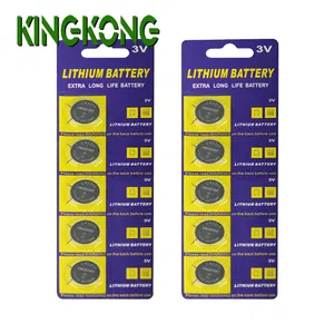 Bateria cr2032 3v 210mah botão de lítio, bateria cr2032