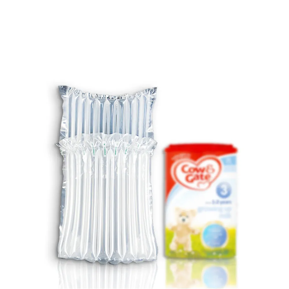 粉ミルク缶用耐衝撃エアコラムクッション包装袋