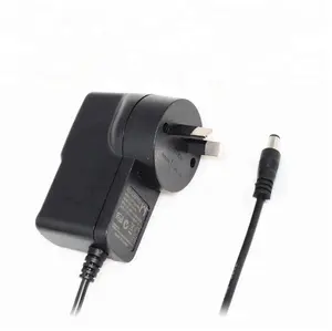 9 Volt Battery Charger Battery Li Ion Plug-in 3.5mm Plug Adapter 9 Volt Dc 9vdc 9v 750ma 0.8a Universal Wall Charger