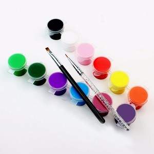 13 couleurs Multi-usages Enfants Artisanat <span class=keywords><strong>Peinture</strong></span> Acrylique avec des Paillettes <span class=keywords><strong>Peinture</strong></span> comprise - Product Image 4