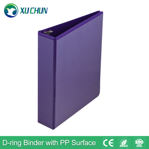 Binder Colourful Letter Size Conference Folder D-ring Vinyl Binder PVC 2 3 4 Ring Binder