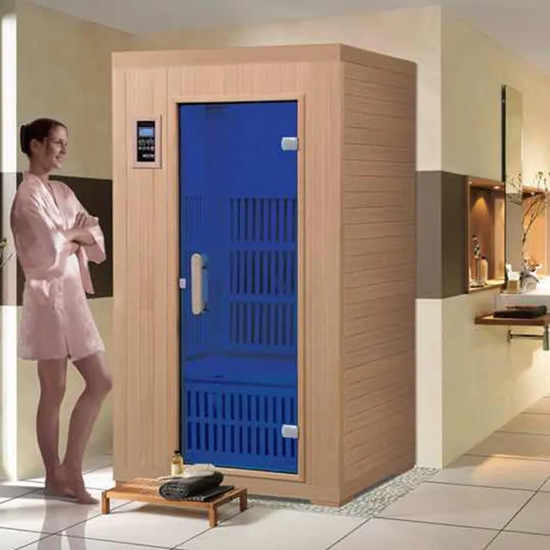 Luxurious Hemlock far Infrared Health mini Sauna Room(815)