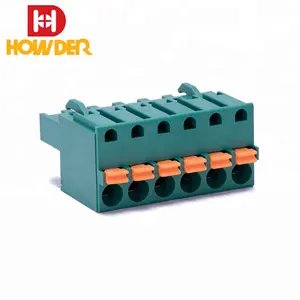 5.0 mm Screwless Pluggable Wire Connector Terminal Block