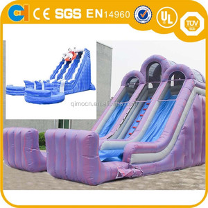 2 carriles compra directa <span class=keywords><strong>profesional</strong></span> adulto tobogán inflable precios 10 metros alto gigante - Product Image 1