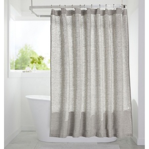 <span class=keywords><strong>Rideau</strong></span> Design Nouveau Modèle 2024 Pur <span class=keywords><strong>Naturel</strong></span> Gris Blanc Raffiné Épais Tissage <span class=keywords><strong>Lin</strong></span> <span class=keywords><strong>Rideau</strong></span> <span class=keywords><strong>de</strong></span> <span class=keywords><strong>Douche</strong></span> avec une Sensation Légère et Aérienne - Product Image 4