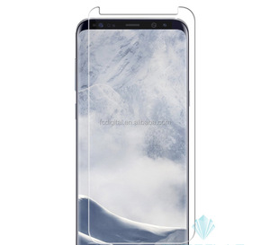 2018 nuevo tamaño pequeño 3D cubierta completa borde curvado protector de pantalla de vidrio templado para <span class=keywords><strong>Samsung</strong></span> <span class=keywords><strong>Galaxy</strong></span> S9 más - Product Image 3