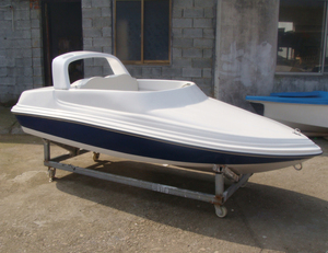 Seawalker Hoge Kwaliteit Hoge Snelheid Jetboot 3.2m Fiberglass Snelle Boot Opblaasbaar voor Rivieren en Meren - Product Image 4