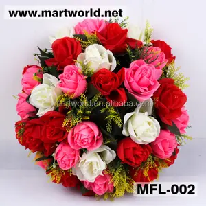 Heißer großhandel Mixed farbe künstliche hochzeit blume für hochzeit & party dekoration (MFL-002)