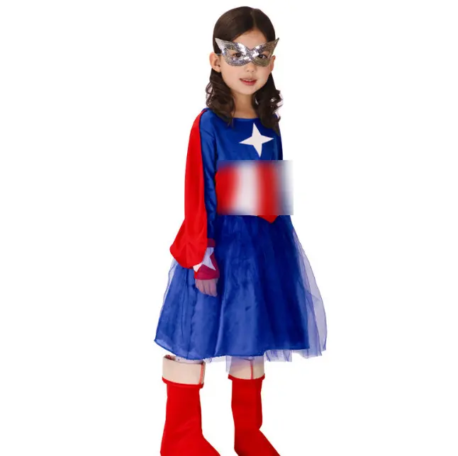 Nuevo estilo disfraz de halloween para niñas, disfraz de halloween para niños, cosplay de halloween, superventas 2018