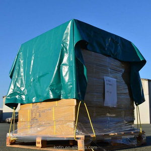 Custom PVC Tarps Waterproof <strong>Grounding</strong> <strong>Sheet</strong> with Brass Grommets &amp; Edge Sewn Three Stitches Tarpaulin 900gsm Roof Tarpaulin - Product Image 4