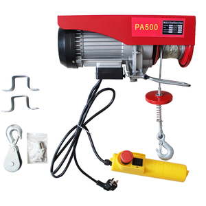 Kerekan listrik mini <span class=keywords><strong>1000kg</strong></span> 1200 kg, konstruksi harga murah kerekan tali kawat listrik kecil 500kg - Product Image 4