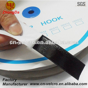 Velcro Macho E Fêmea 2cm ( Com Adesivo )-cor Preto - Product Image 1