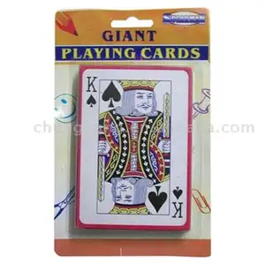 Гигантские игральные карты казино покерные игральные карты