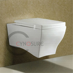 WC mural de qualité supérieure, homologué CE, design élégant, sanitaires de qualité supérieure, WC mural pour la vente en gros/OEM - Product Image 1