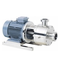 Pompe à émulsion en acier inoxydable, machine émulsifiante à cisaillement élevé pour la production de mayonnaise, de pommade et de pâte de viande