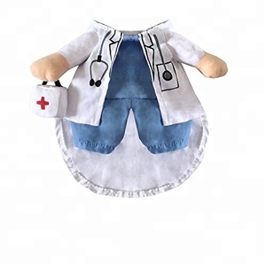 Fuente de la fábrica ropas para mascotas perro y gato cosplay ropa doctor diseño perro gato ropa - Product Image 5