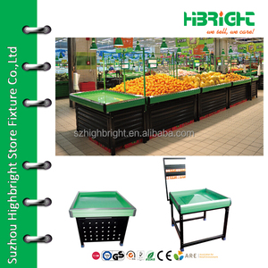 سوبر ماركت الفاكهة والخضروات عرض رف حامل - Product Image 5