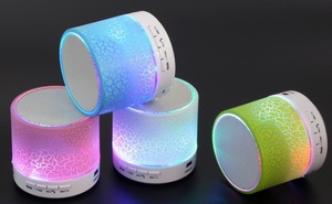 Haut-parleur Bluetooth portable mini <span class=keywords><strong>A9</strong></span> à LED, vente en gros, avec lumière LED, compatible carte TF/USB - Product Image 5
