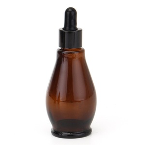 Flacons compte-gouttes en verre ambré de 10/20/30/50/100 ml, flacon compte-gouttes de 30 ml, flacons à <span class=keywords><strong>pipette</strong></span> pour huiles essentielles et parfums de 100 ml, contenants vides rechargeables - Product Image 2