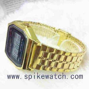 Reloj digital dorado de China, certificado CE & ROHS - Product Image 5