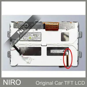 Nieuwe Originele Auto Navigatie/Dvd Lcd Scherm Door Lta070b512f W/Touch Screen Digitizer Lens (Lange Smalle Kabel)