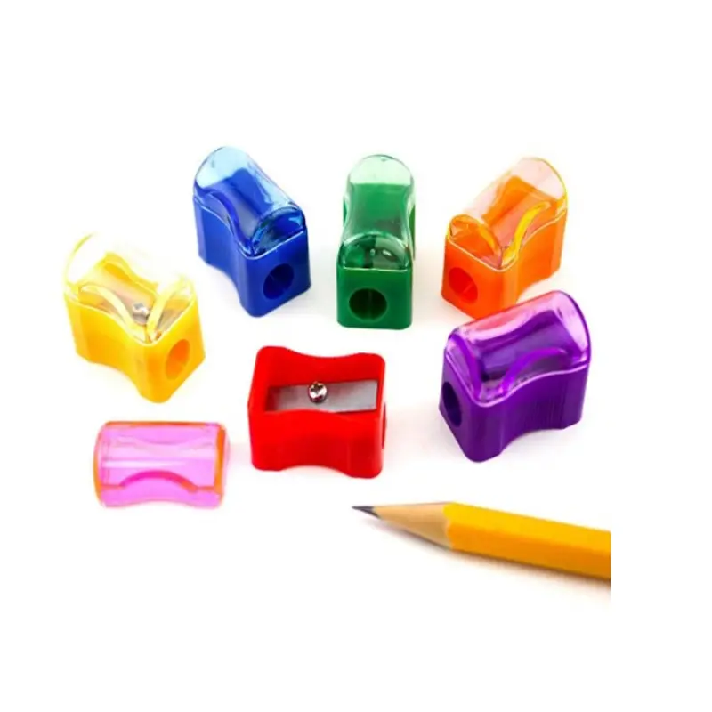 Oempromo Multicolor Geleerde Grappige Plastic Puntenslijper