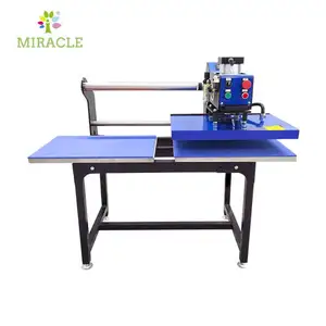 38*38 Double Heat Plate Pneumatic Heat Presses Machine